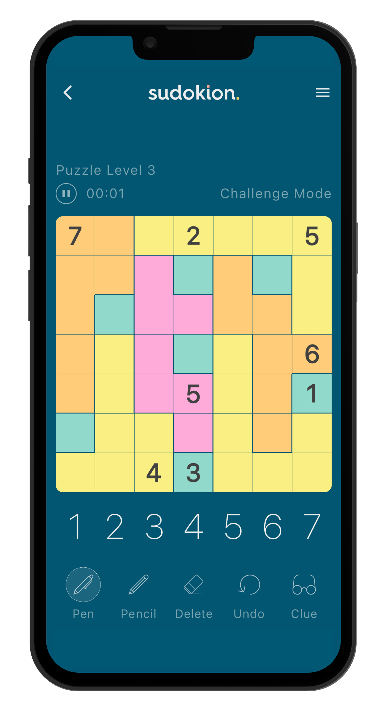 Sudokion App Screen